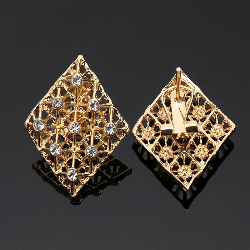 Винтажные турецкие свадебные Дубай золотые Ювелирные наборы для женщин невесты