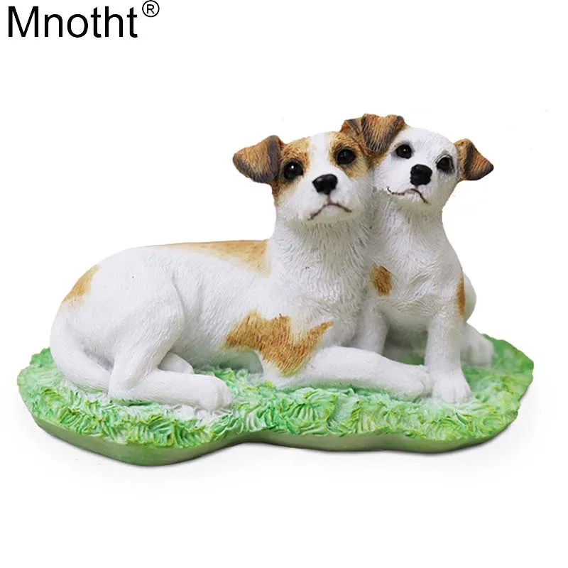 Mnotht мини игрушка для собак 1/6 Джек Рассел терьер модель собаки имитация животного