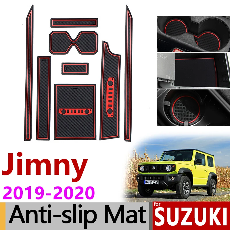 Нескользящий коврик для телефона прорезиненные коврики Suzuki Jimny 2019 2020 JB64 JB74 Sierra