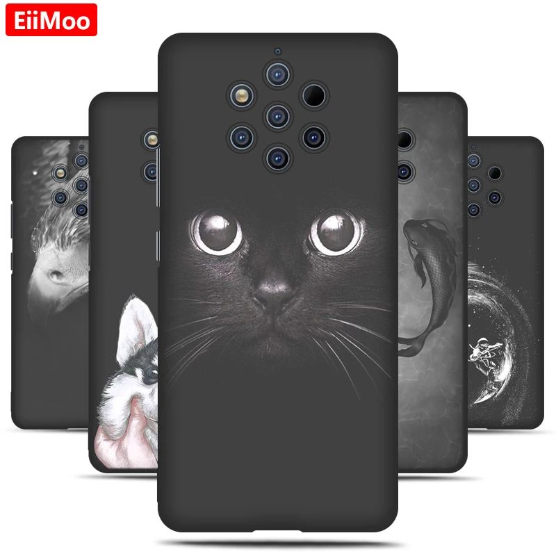 Чехол для телефона EiiMoo Nokia 9 PureView мягкий силиконовый чехол 5 99 дюйма милый с