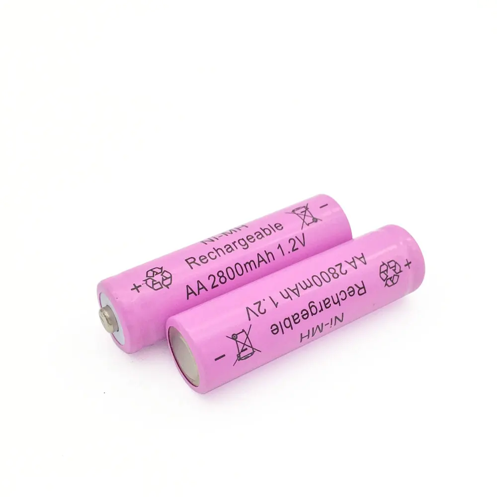 8pcs a lot Ni-MH 2800mAh AA Batteries 1.2V Rechargeable Battery NI-MH battery for camera toys | Электроника