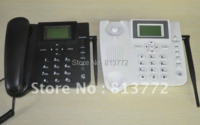 Sim-карты GSM фиксированной беспроводной настольный телефон с функцией SMS |