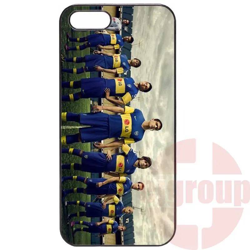 Design Black Skin Phone For Apple iPhone 4 4S 5 5C SE 6 6S 7 7S Plus 4.7 5.5 iPod Touch unique BOCA JUNIORS |