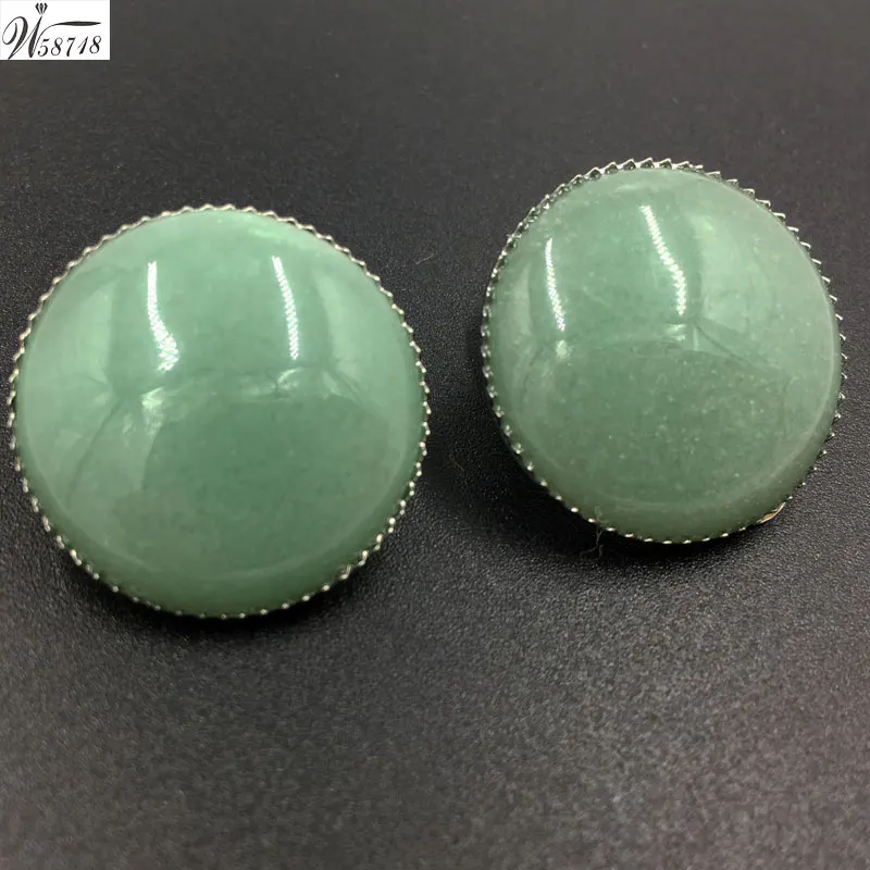 Серьги клипсы с тигровым глазом Лазуритом авантюрином кристаллом опалом золотым