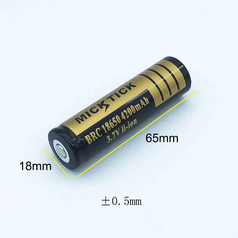16 шт. перезаряжаемые литий ионные аккумуляторы 3 7 в 4200 мАч 18650|flashlight led|flashlight