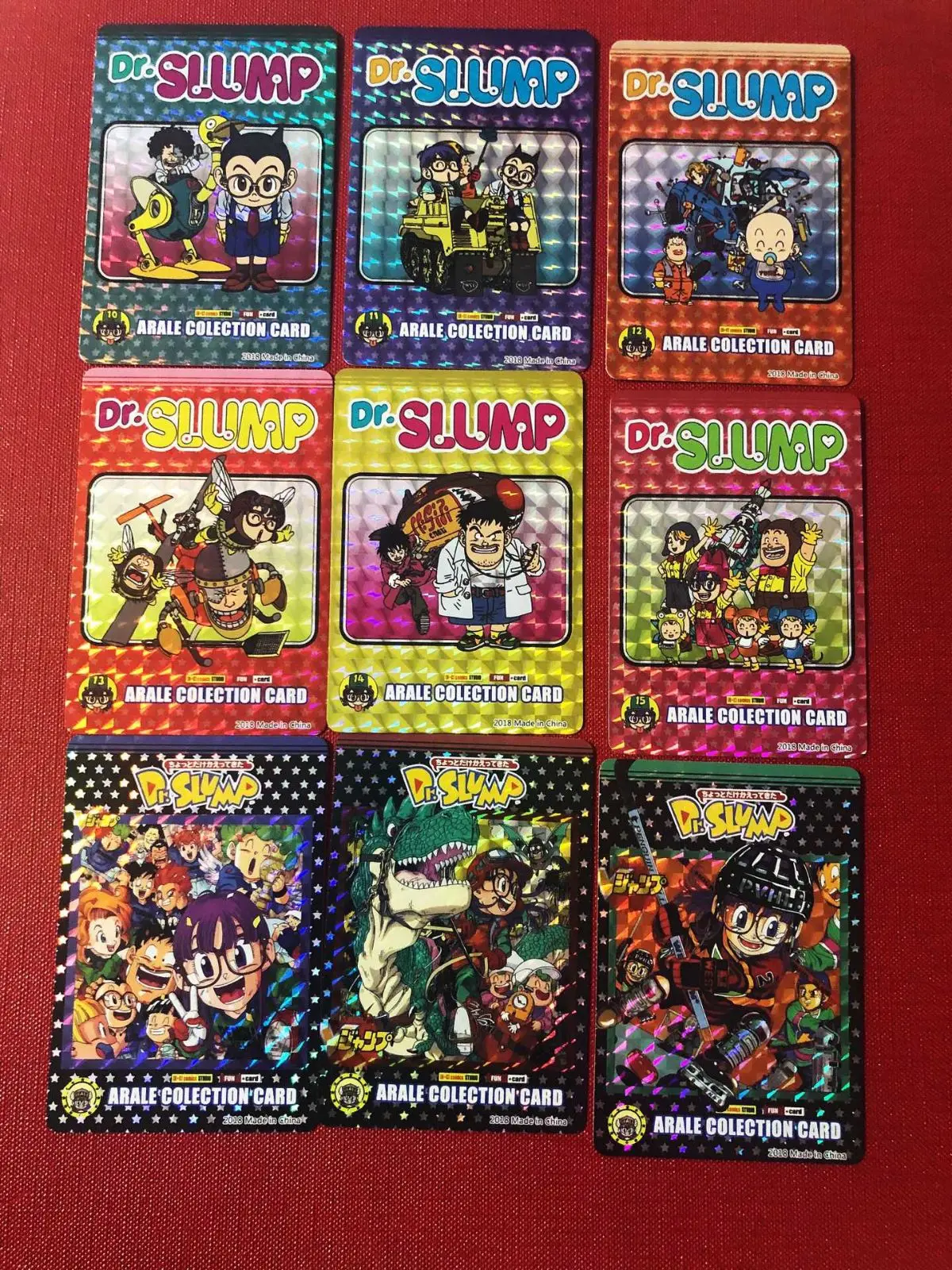 45 шт./компл. Arale Игрушки Хобби Коллекционные игрушки коллекция аниме-открытки