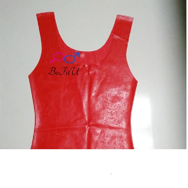 red low neck Латексные вечерние платья для ночного клуба, без рукавов, круглый вырез, Клубная одежда, комбинезон, горячее сексуальное латексное облегающее платье - Цвет: red low neck