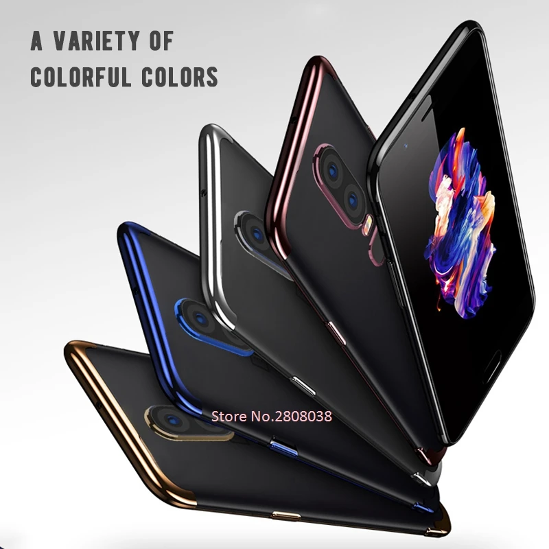 Чехол с покрытием для OnePlus 6 6T 5 5T чехол откидной крышкой A6013 A6000 A6003 A5000 силиконовые