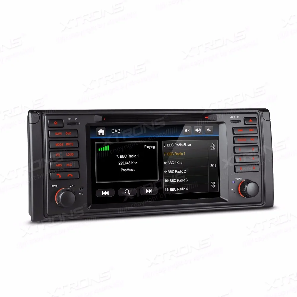 Автомагнитола 7 дюймов для BMW E39 M5 1999 2003 и 1995 серии E38 1994 2001 со встроенным