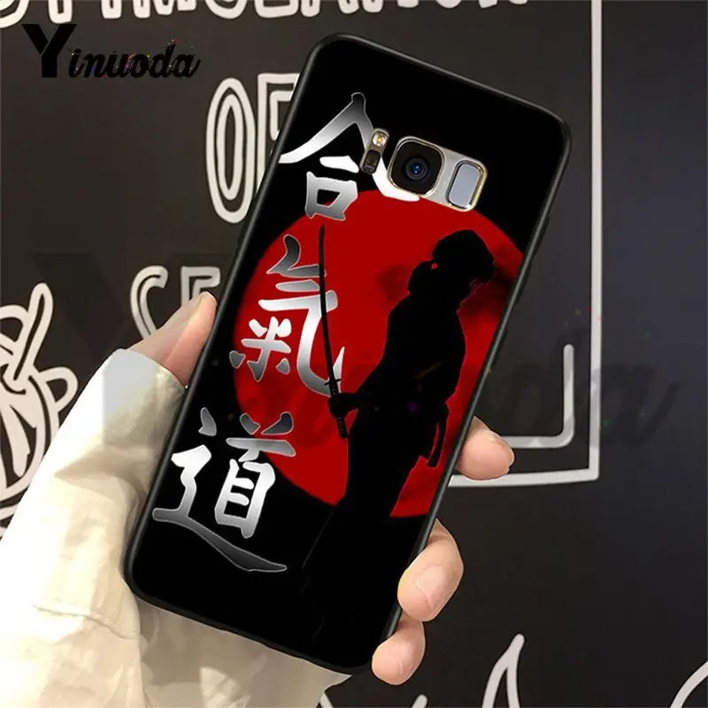 Чехол Yinuoda для Galaxy S9 Япония Judo Bling популярный мягкий чехол телефона Samsung S4 S5 S6 S7 S8 edge
