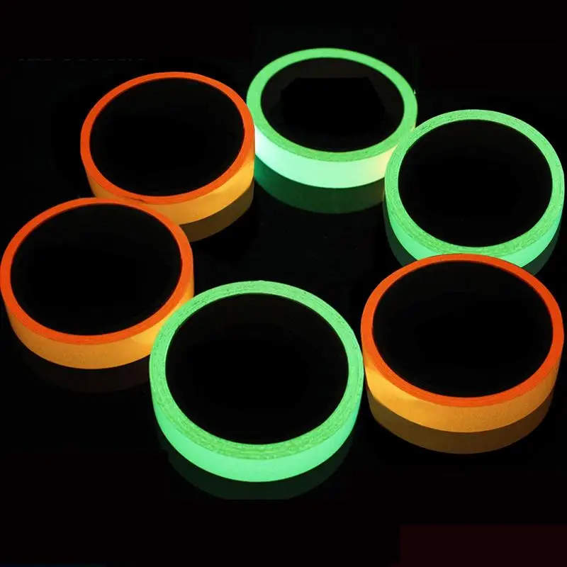 Флуоресцентная лента FunPa 2 шт. светящаяся флуоресцентная безопасная для лестниц