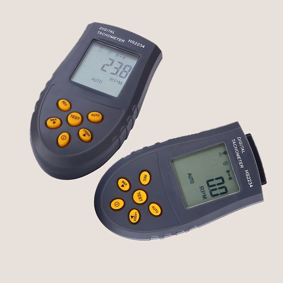 Новый 1 шт. измеритель скорости вращения лазерный тахометр цифровой фото LCD RPM