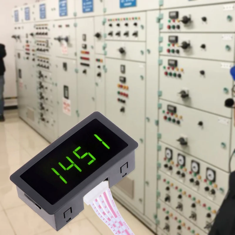 4 цифровой светодиодный Тахометр RPM измеритель скорости + датчик приближения NPN 12V