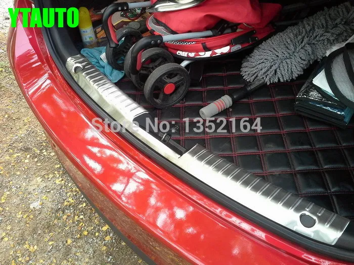 Авто задний внутренний Бампер протектор задняя отделка багажника для Mazda 6, нержавеющая сталь