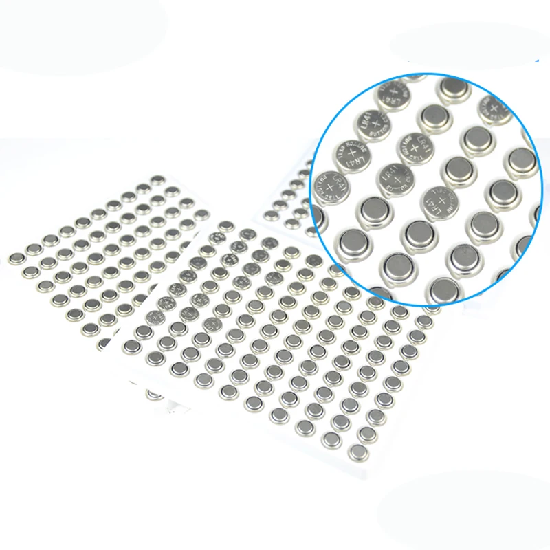 MICKTICK 100 шт./лот LR41 AG3 SR41W 392 192 GP192A LR736 батарейка для часов батарейки фонариков