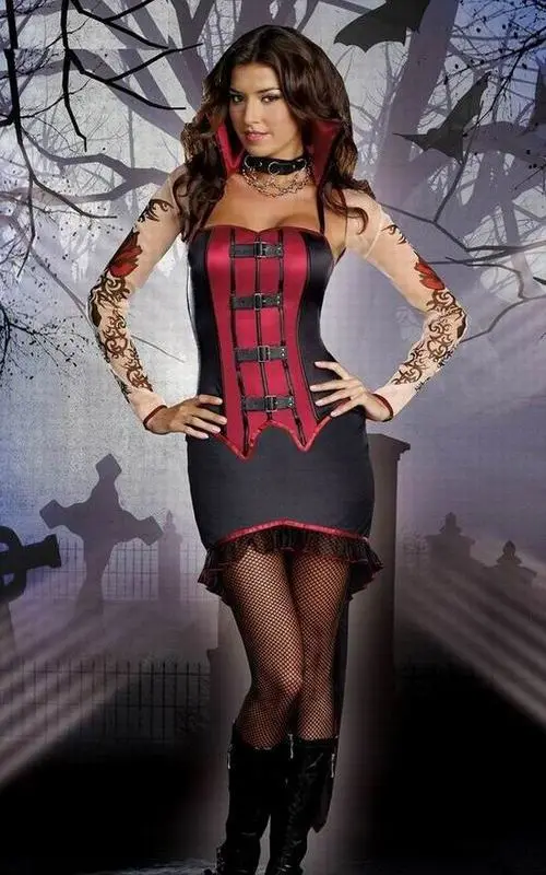 

Самый дешевый, Лидер продаж, уникальный костюм Le Vamp Fatale 3S1242, сексуальные костюмы вампира для женщин с бесплатной доставкой