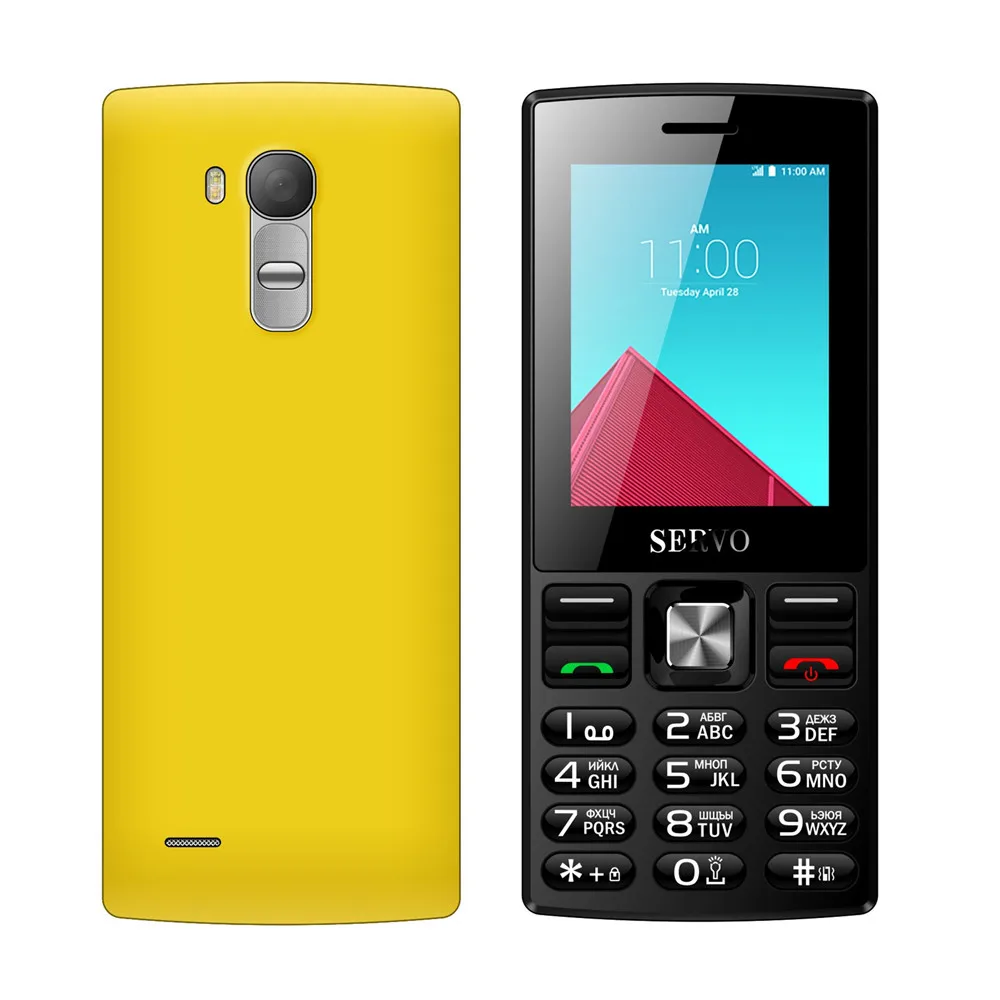 SERVO V9300 Dual Sim карты разблокирована мобильный телефон Quad Band GSM 2 4 дюймов экран Bluetooth