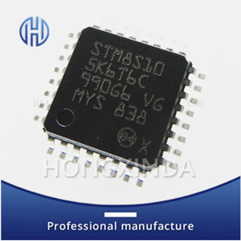 10 шт./лот STM8S105K6T6C STM8S105K6T6 STM8S105K6 QFP32|Аксессуары для батарей и ЗУ| |
