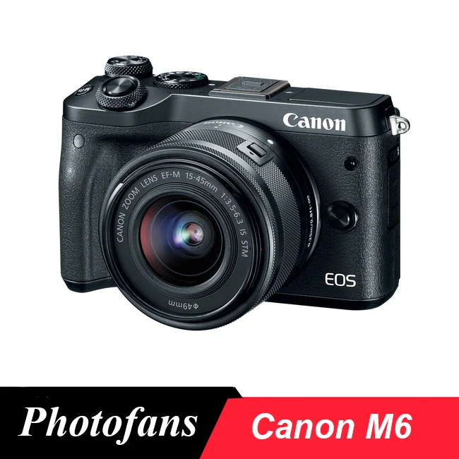 Беззеркальная цифровая камера Canon M6 с объективом 15-45 мм | Электроника