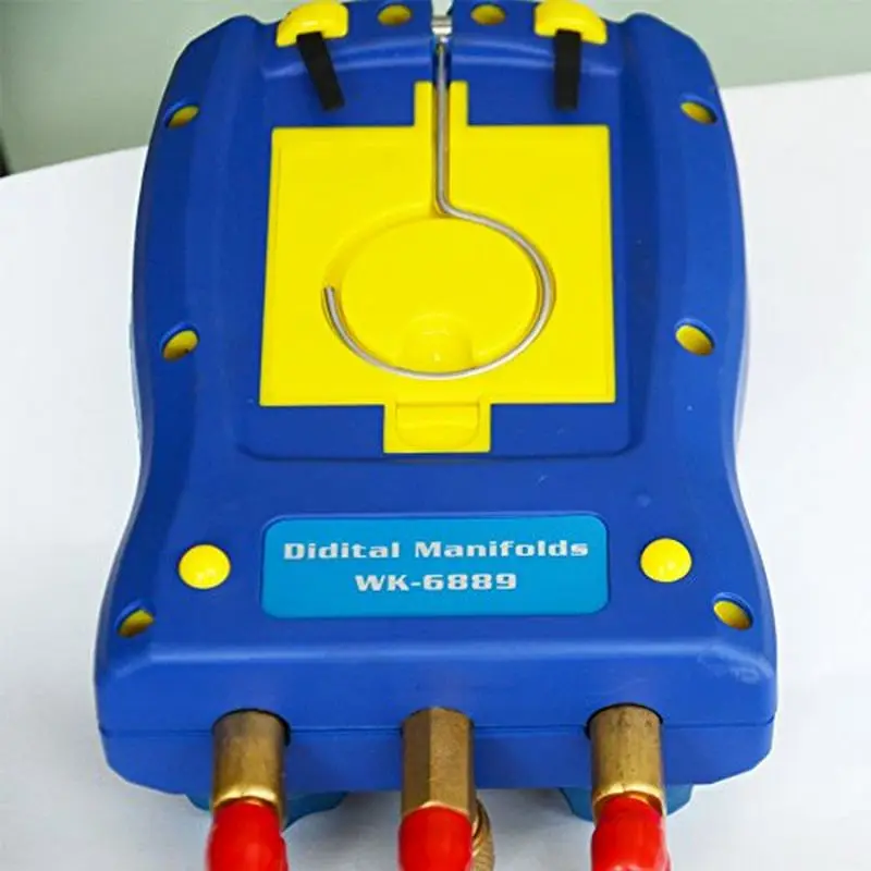 WK-6889 Digital Manifold Xeast Electronic Fluoride Meter Display Vacuum Pressure Manomete Compressor Tool Gauge | Автомобили и