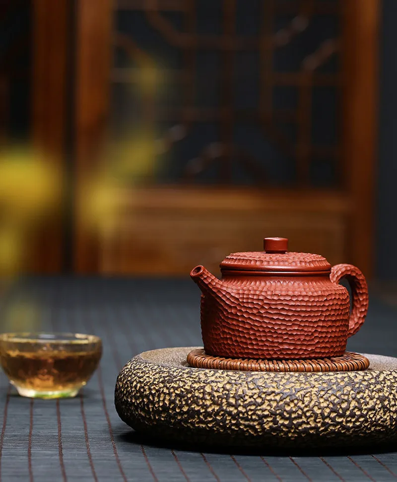 Yixing Глиняный Чайник Китайский Чайный горшок Фиолетовый Zisha Infuser 155 мл Chuiwendezhong Hu