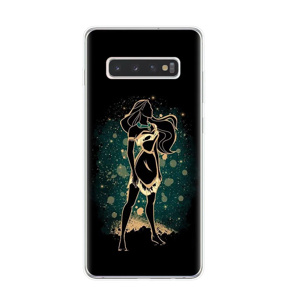 T6580 Милый чехол Белоснежка Алиса Русалочка Ститч Бэмби для samsung Galaxy S6 S7 Edge S8 S9 S10 Plus Lite 5G S10E TPU чехол для телефона - Цвет: T6580