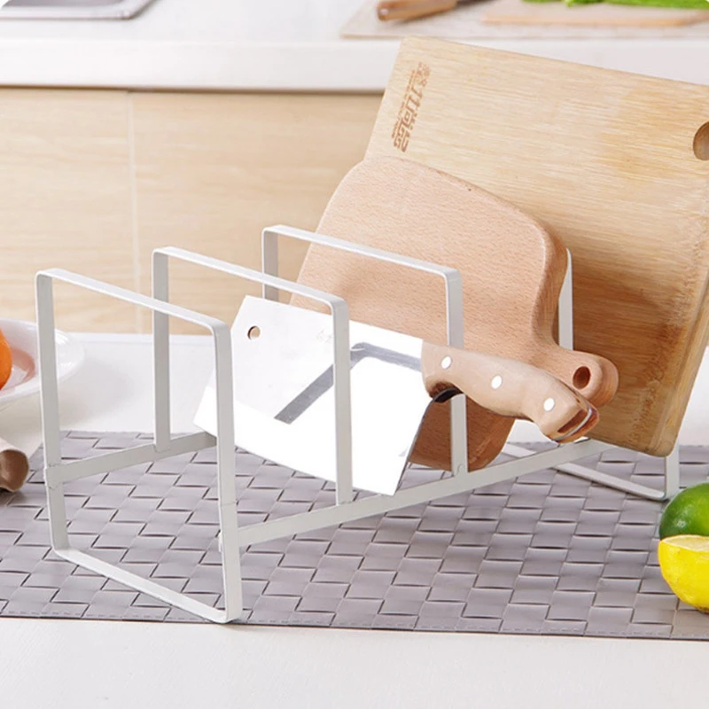 LUDA кухонный Органайзер полка для крышки кастрюли держатель ложки из нержавеющей
