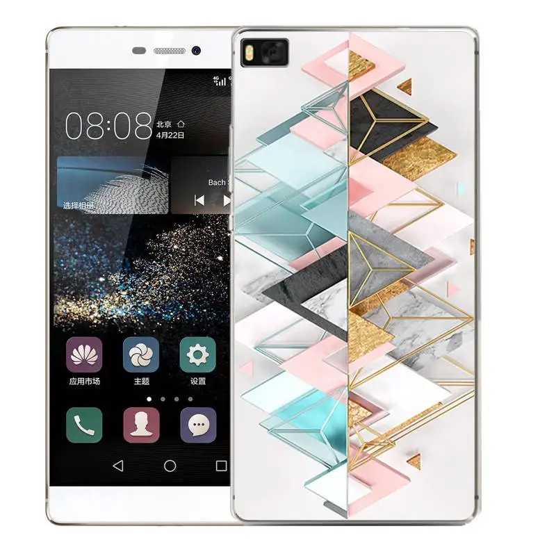 Qmswei ТПУ чехол для телефона huawei P10plus honor7 8 9 Y3 5A 5C 6A 6 S 3c P8 P9lite 4C Краски SoftGrid