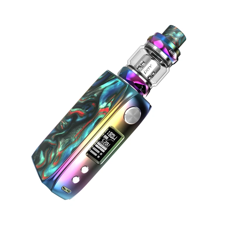 Оригинал IJOY Shogun Univ комплект 180 Вт коробка мод Vape с Катана SUBOHM Танк подходит KM1