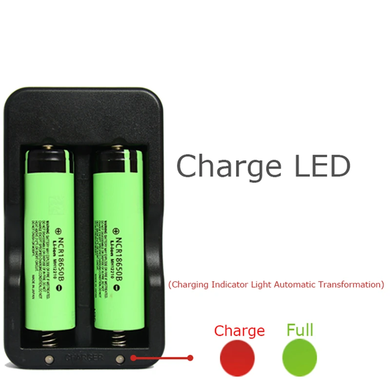 Бесплатная доставка зарядное устройство для двух литиевых батарей 18650 1 шт. |