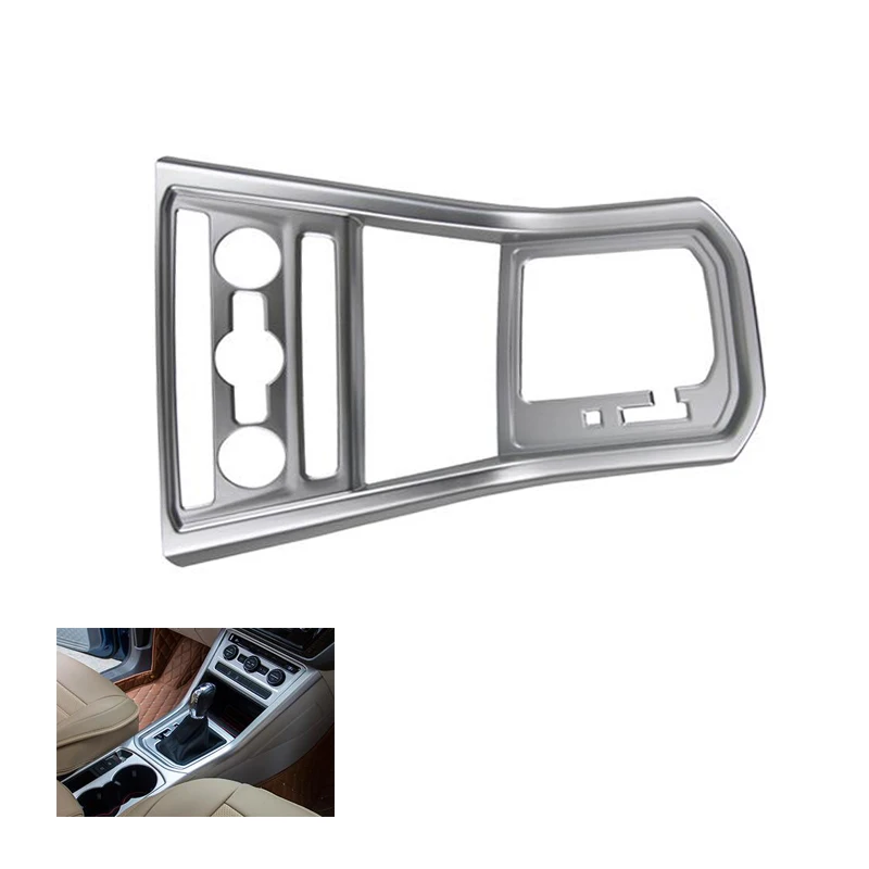 ABS Матовая коробка передач Крышка стакана воды рамка блестки отделка для