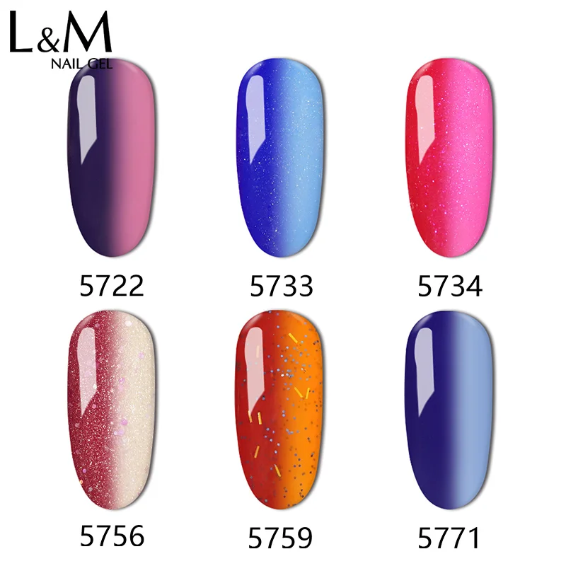 6 шт. IBD гель в виде розовых бутылочек, био-Гели Soak off Nail art Температура Soak off UV Гель 15 мл Гель-лак для ногтей УФ-светодиодный - Цвет: 6 color