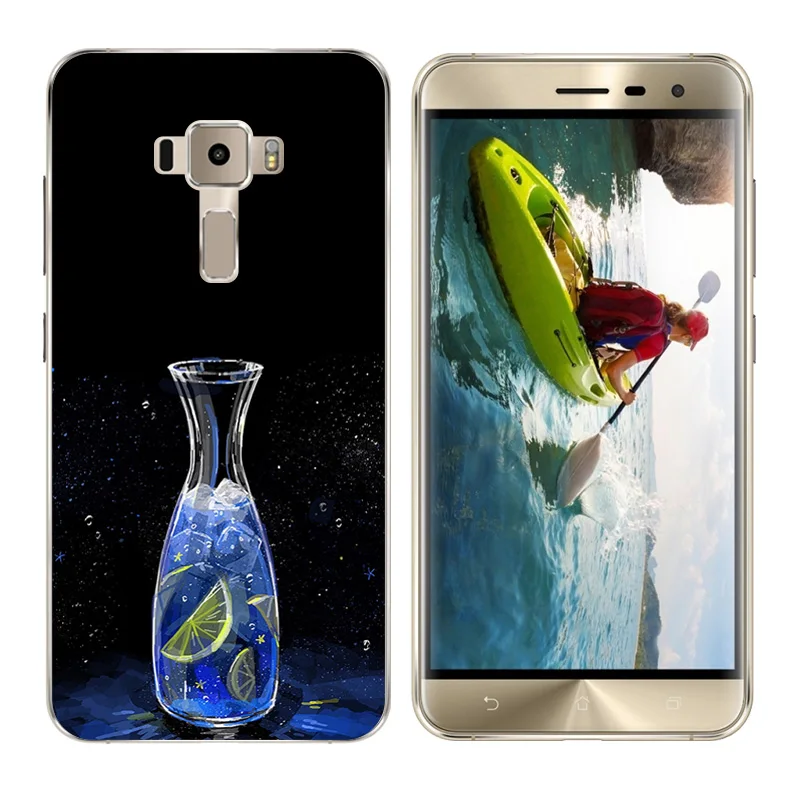 Чехол для Asus Zenfone 3 ZE520KL чехол 5 2 дюйма задняя крышка Botanic Чехлы телефона с принтом