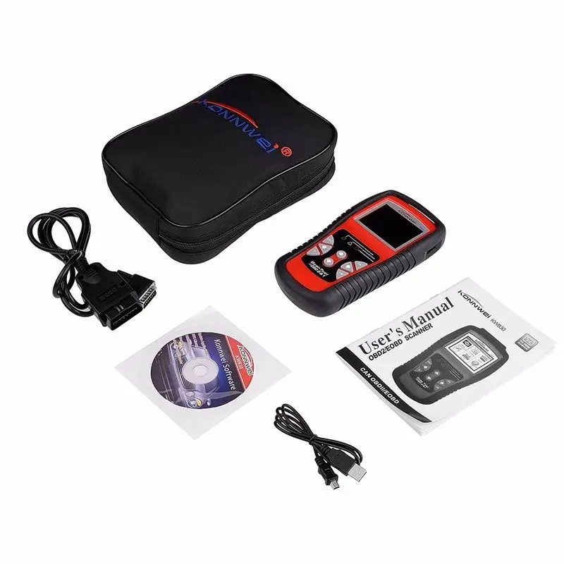 Лидер продаж kw830 AL519 OBD2 EOBD автомобиля код ошибки чтения сканер автомобильный