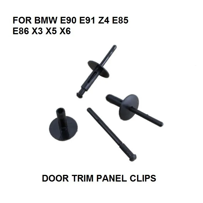 

FOR BMW E90 E91 Z4 E85 E86 X3 X5 X6 BUMPER SKIRT SILL RIVET CLIPS x10 NEW PARTS