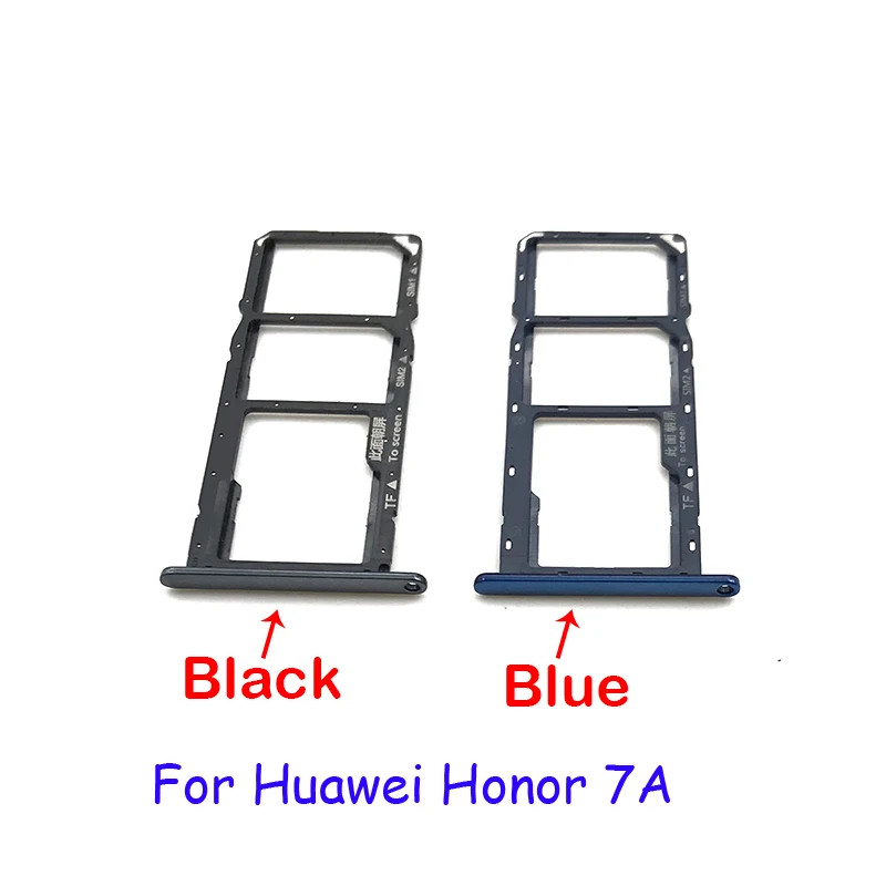 Для huawei Honor 7A 7C P Смарт sim-карты лоток адаптер держателя слота аксессуары