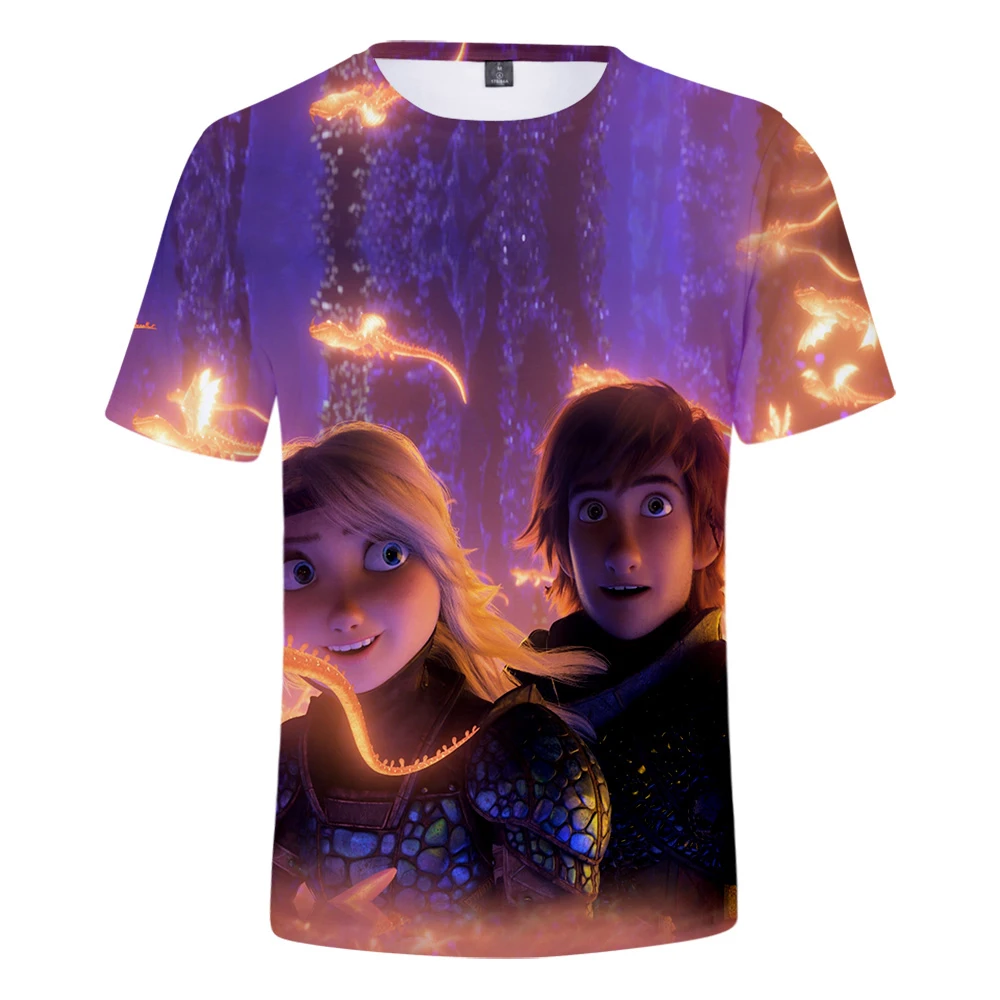 Новинка футболки с рисунком дракона для мальчиков и девочек летние шорты