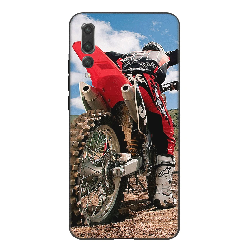Mobile Phone Case For Huawei Y5 Y6 Y7 Y9 Prime Mate 10 20 Pro Nova 2i 3i 2 3 4 Lite Cover Motocross Dirtbikes Free Style | Мобильные