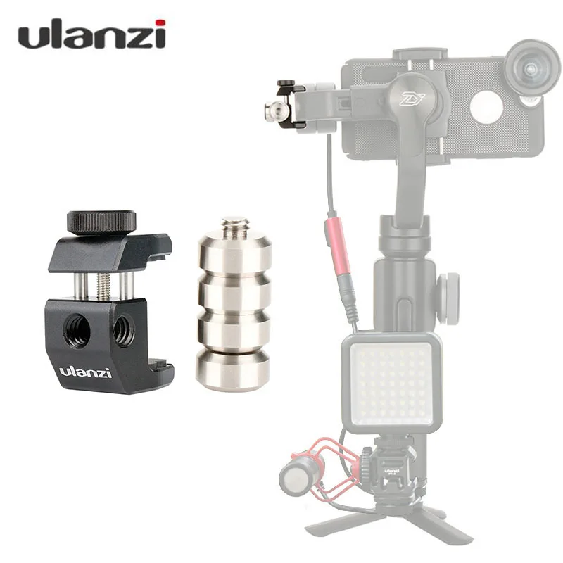 Ulanzi PT 4 contrapeso de 10 por el momento cardán lente anamorfo accesorios para zhiyun smooth DJI Osmo mobile 3|Аксессуары для