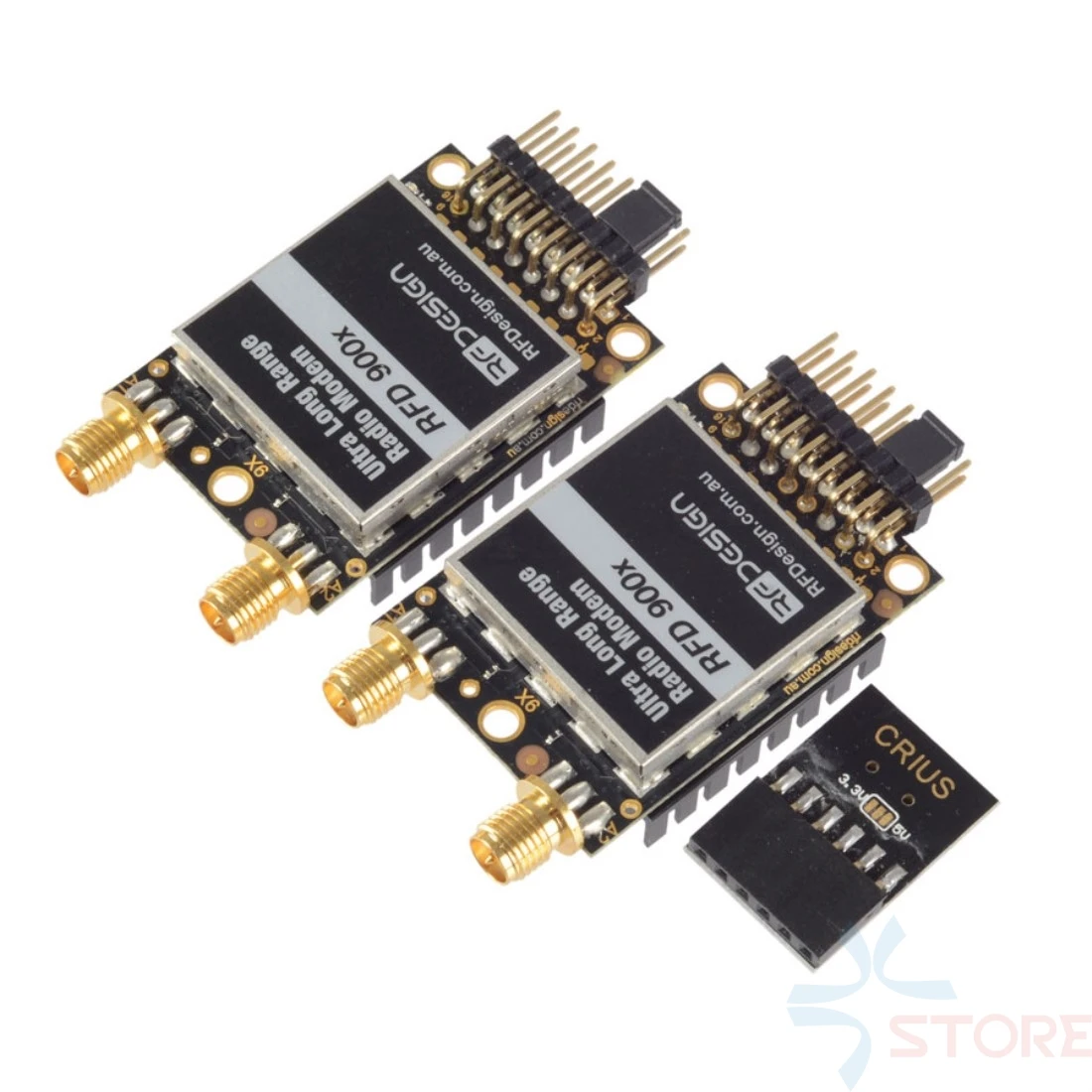 Более 40 км RFDesign RFD 900X Remote900X 915 МГц сверхдальний телеметрический радиомодем с разнообразием FTDI и антенной для APM PIX