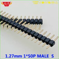 2,0 мм Шаг 1X40P 40PIN разъем однорядные разъемы вертикальный штыревой разъём SMT выдерживает высокие температуры позолоченные
