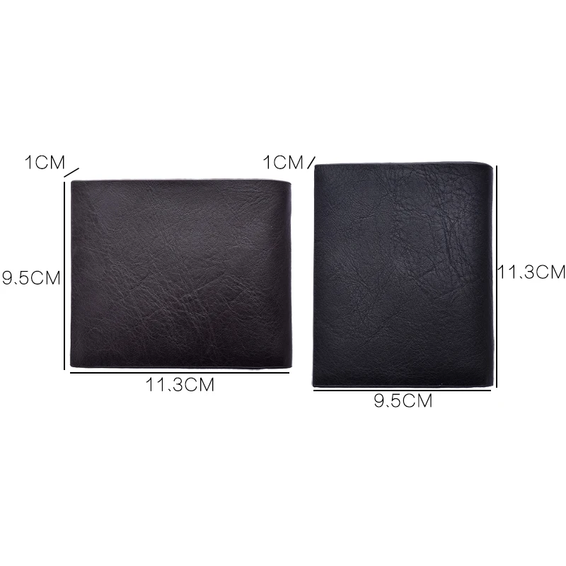 Youda оригинальный короткий мужской бумажник личные бумажники ультратонкий