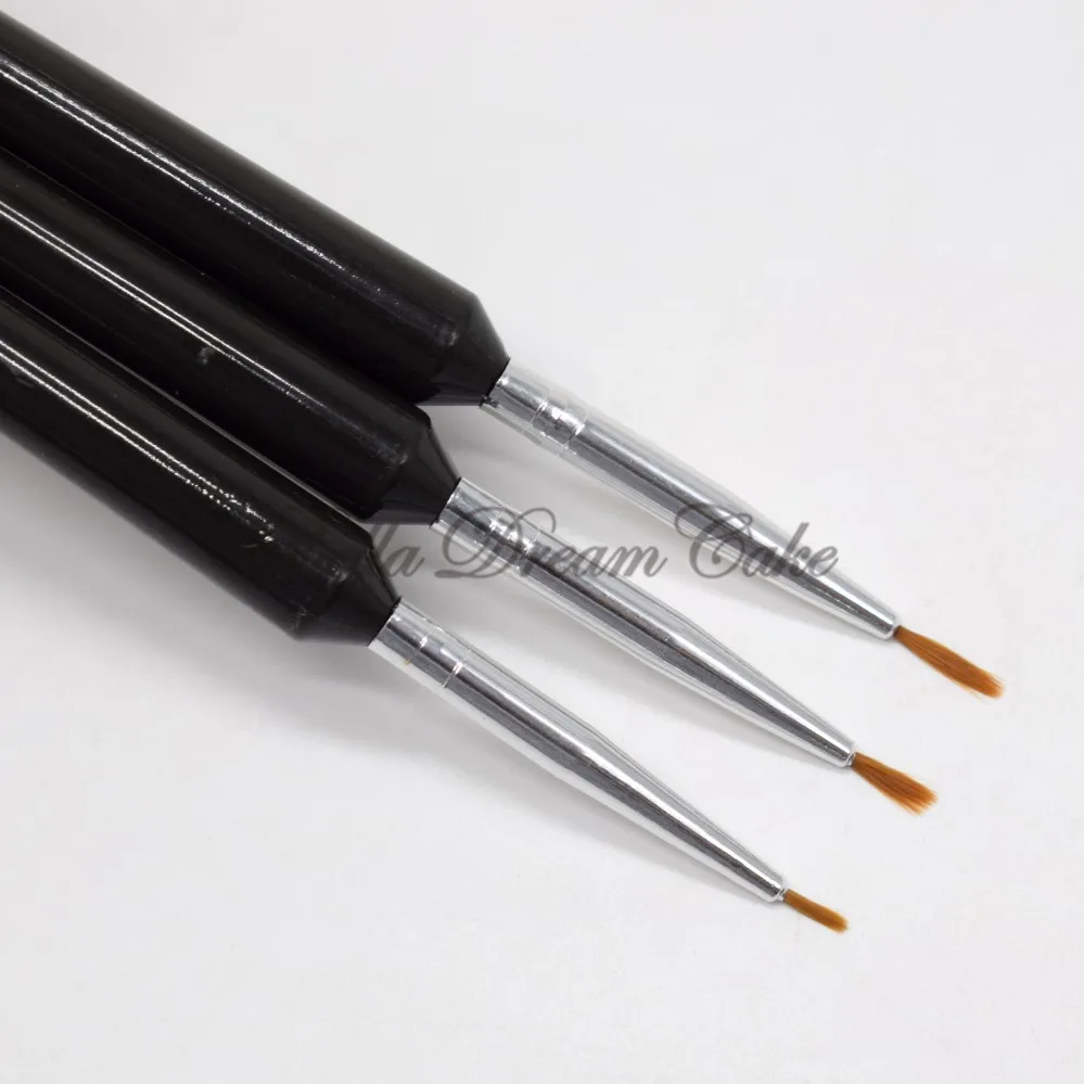 3 шт./компл. ручка для придания формы торту кисточка украшения пищи капкейков