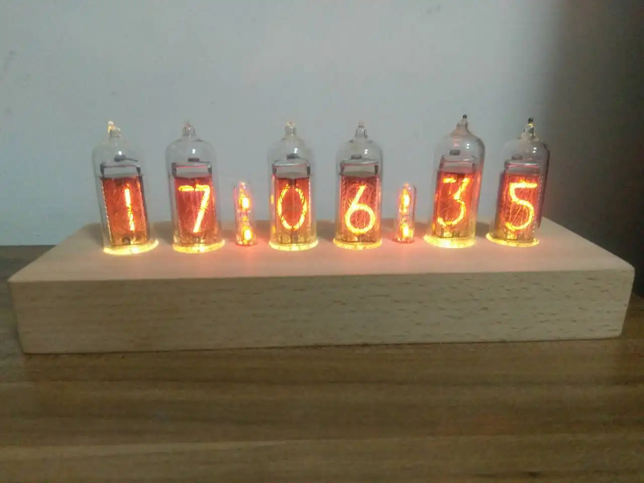 Zirrfa 5V 1A электронный DIY kit in14 Nixie трубка цифровой светодиодный Подарочная плата с часами комплект PCBA, без трубок