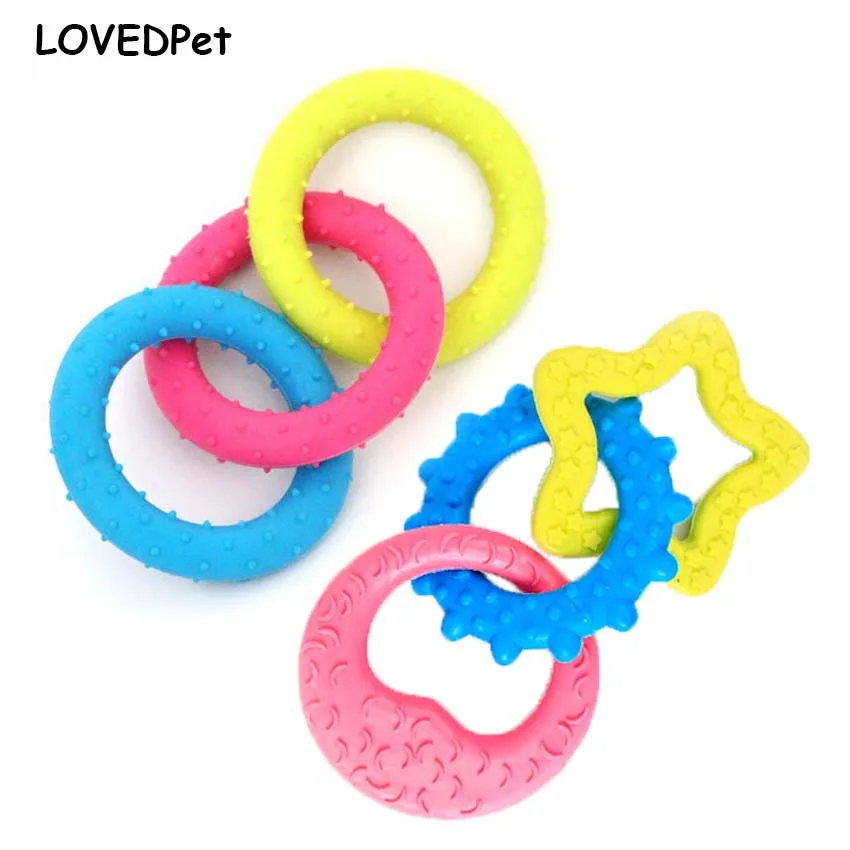3 шт./компл. игрушки для собак Обучающие товары домашних животных цвета круглое