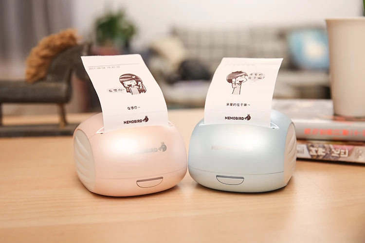 MEMOBIRD G2 портативный принтер wifi принтер штрих-кодов мини термопринтеры телефон беспроводной фотопринтер+ 4 рулона бумаги