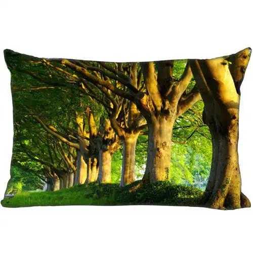 Best Custom Pillow Case tree-art (1) Bedroom Home Rectangle zipper Pillowcases (One Side) @181205-05-02-86 | Дом и сад