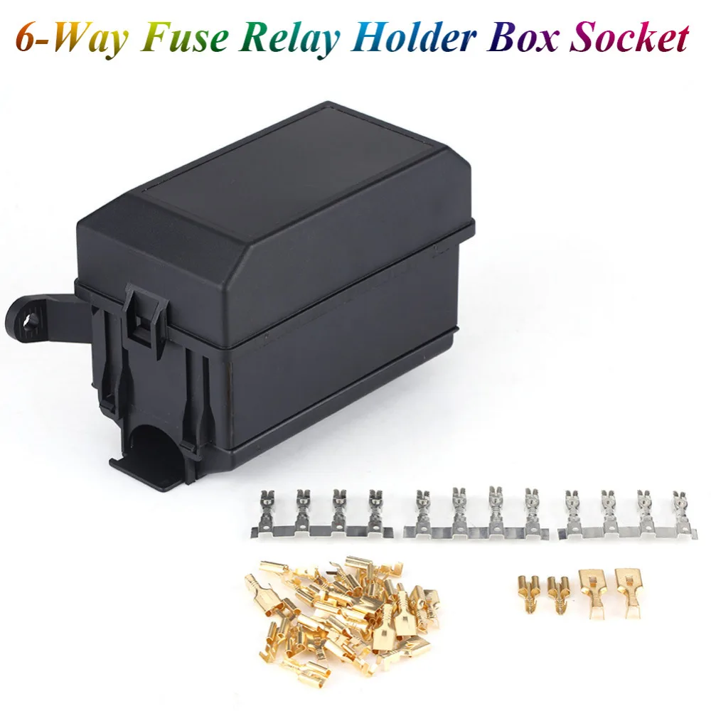 6 полосный держатель предохранителя для автомобильного внедорожника