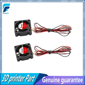 2 шт.лот Mini 12 В 3010 30 мм 30x30x10 мм 12 В 2 контакта, кулер постоянного тока, маленький охлаждающий вентилятор для детали 3D-печати