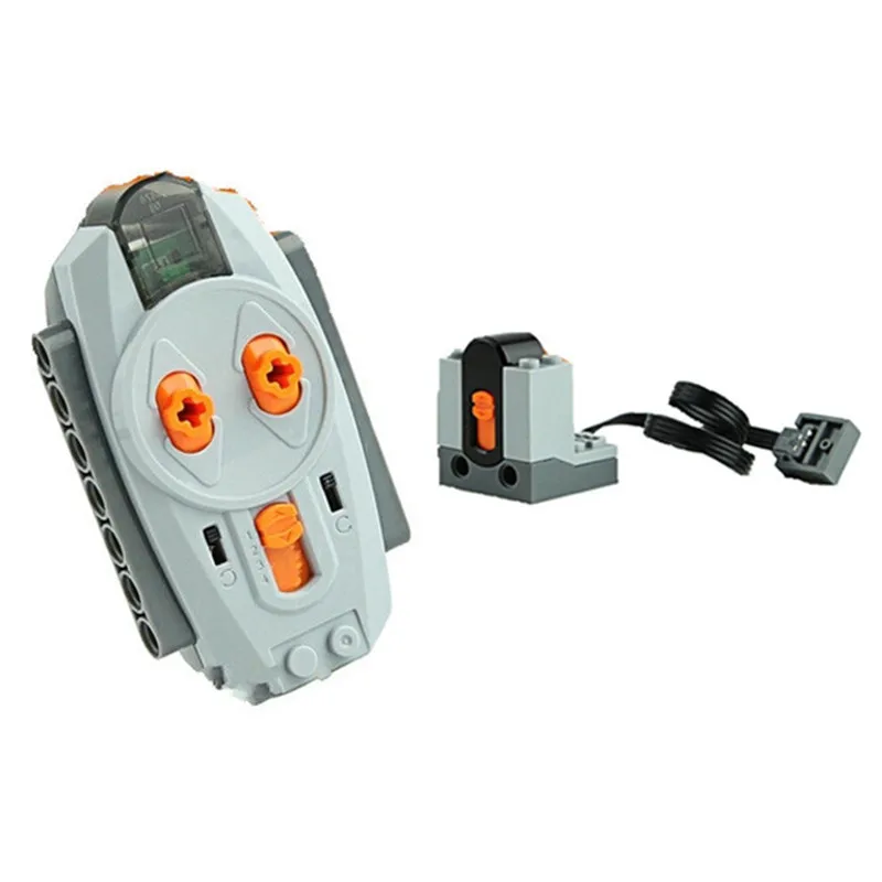 Small remote control Technic Series PF линейный разделитель части с 4 корпусом для 23011 Avtoros Shaman внедорожные части автомобиля строительные блоки комплекты деталей - Цвет: Small remote control